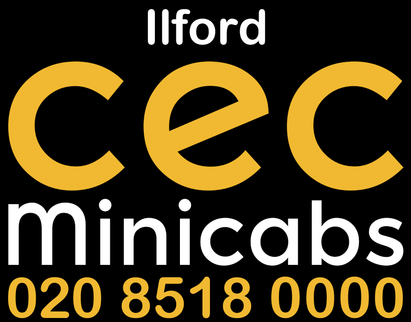 CEC Minicabs,logo a private hire taxi service in ilford